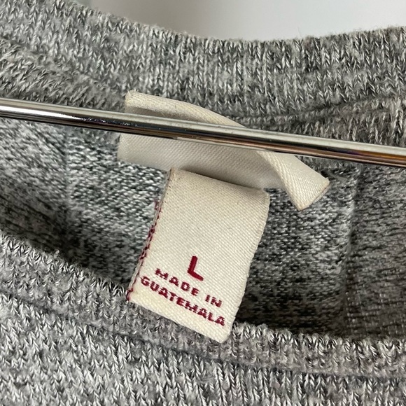 Merona Large Oversized Boxy Pocket Cardigan Pullover Sweater Long Sleeve - Picture 4 of 6